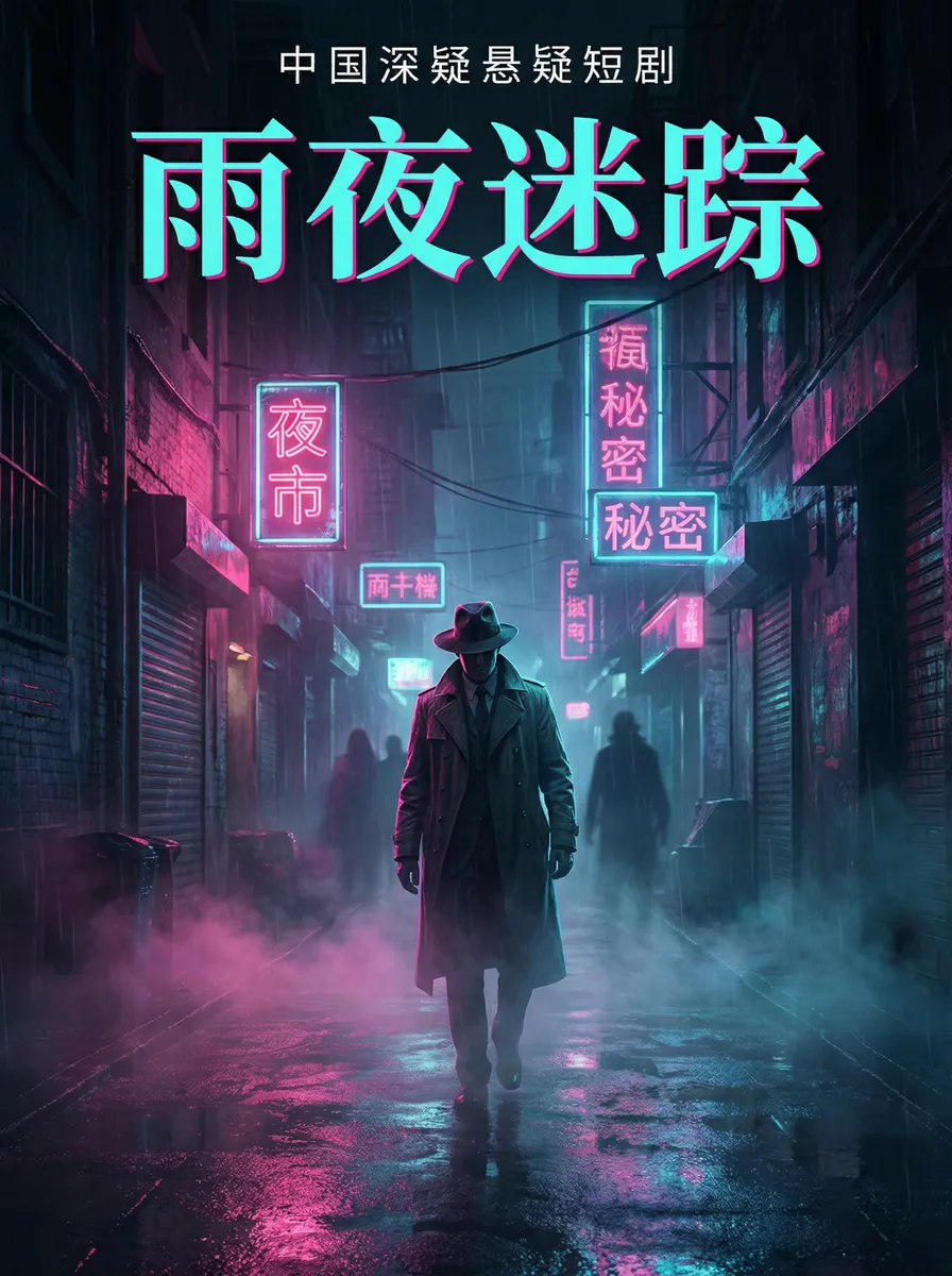 分界线电视剧免费观看 悬疑追踪短剧 - 雨夜迷踪海报